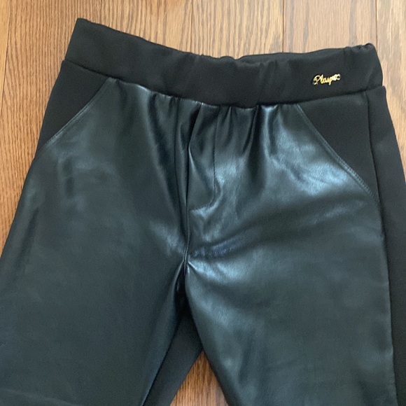 Fake leather Kids pants - Picture 2 of 3